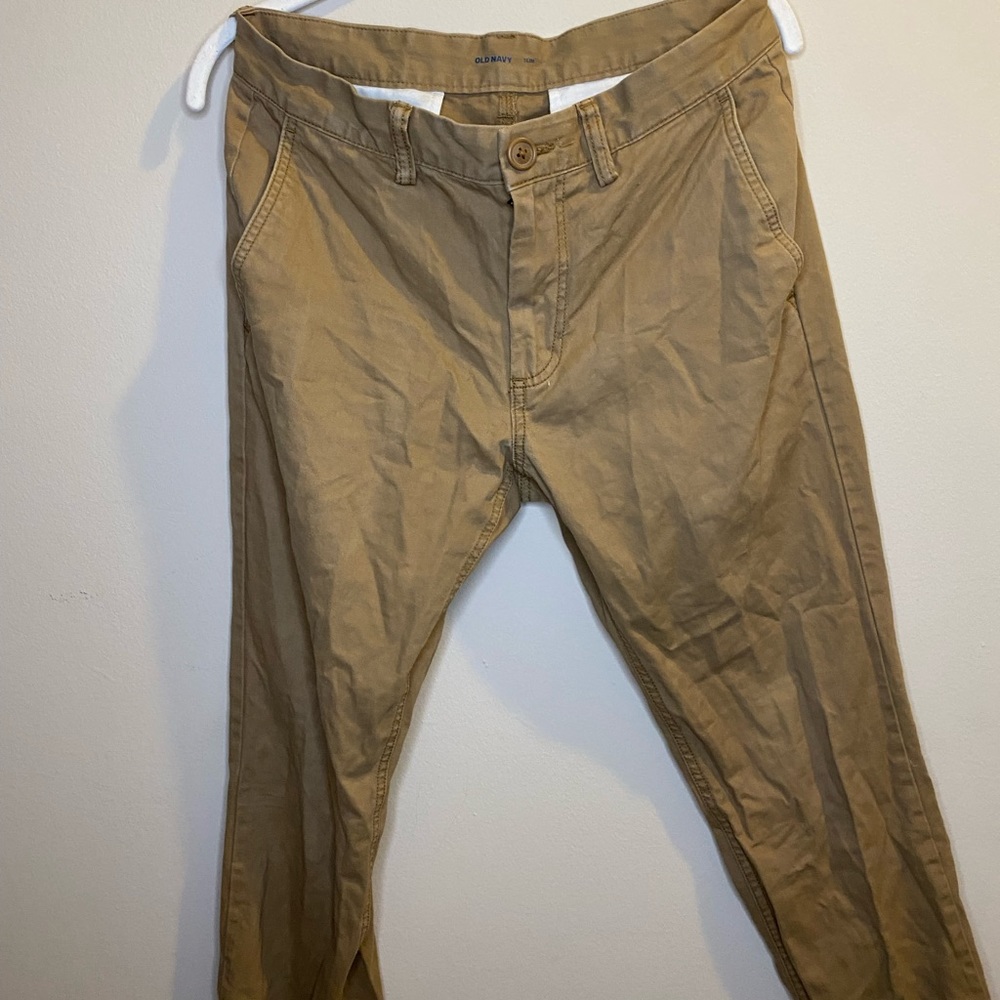 mens khaki pants! size is 29x30
